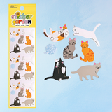 sticker sheet - cats