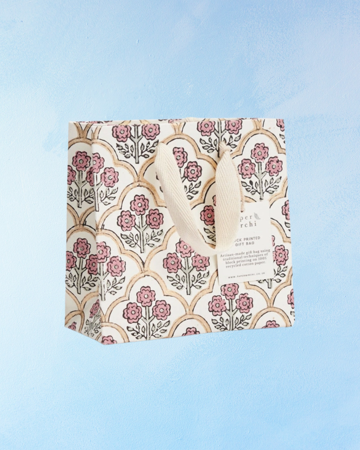 small gift bag - pink earth (multiple styles)