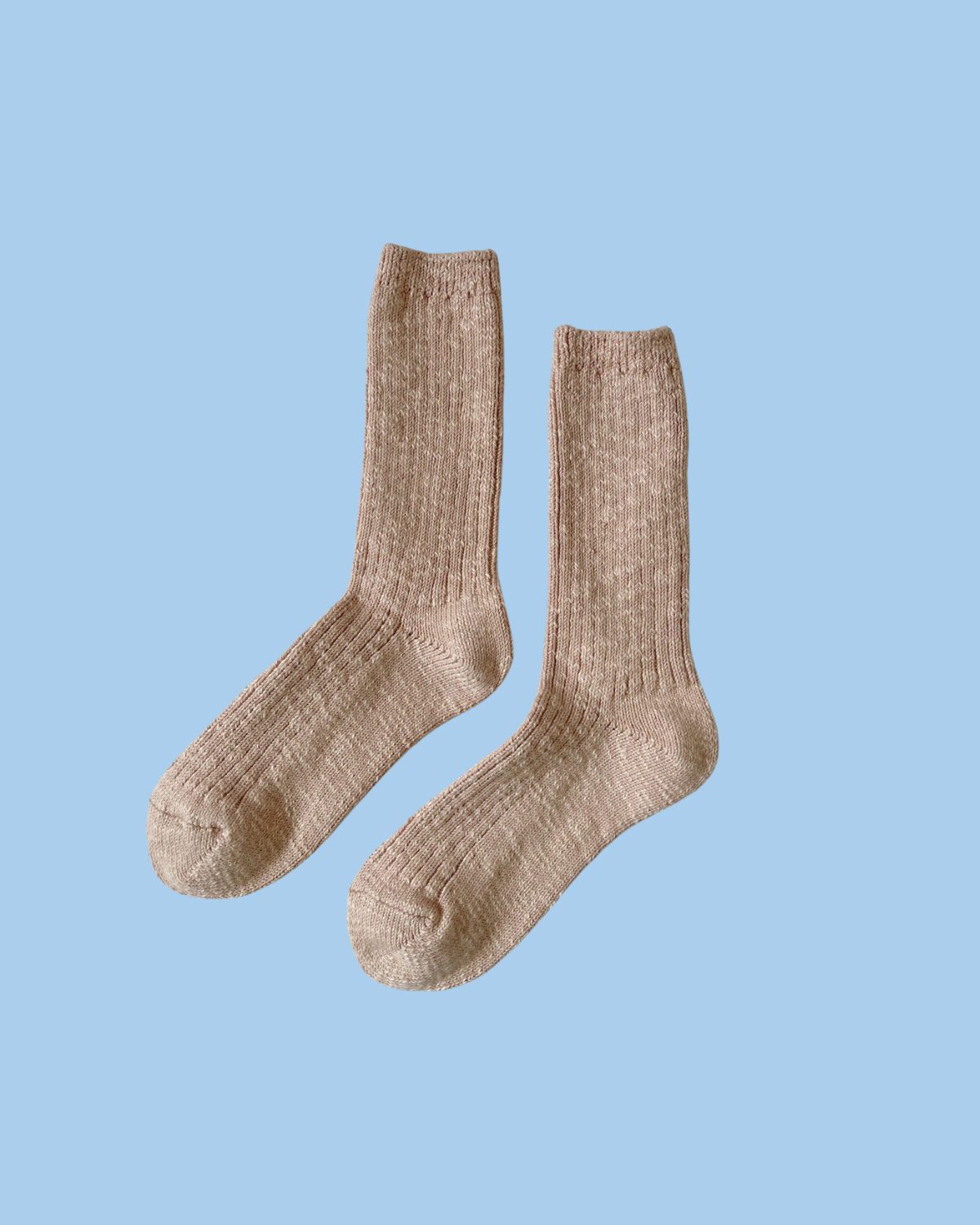 socks - cottage - peachy keen