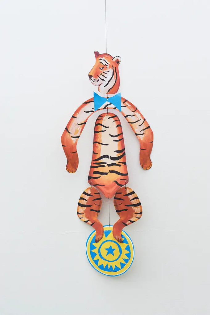 circus tiger kinetic mobile