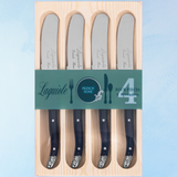 four piece spreader knife set - navy