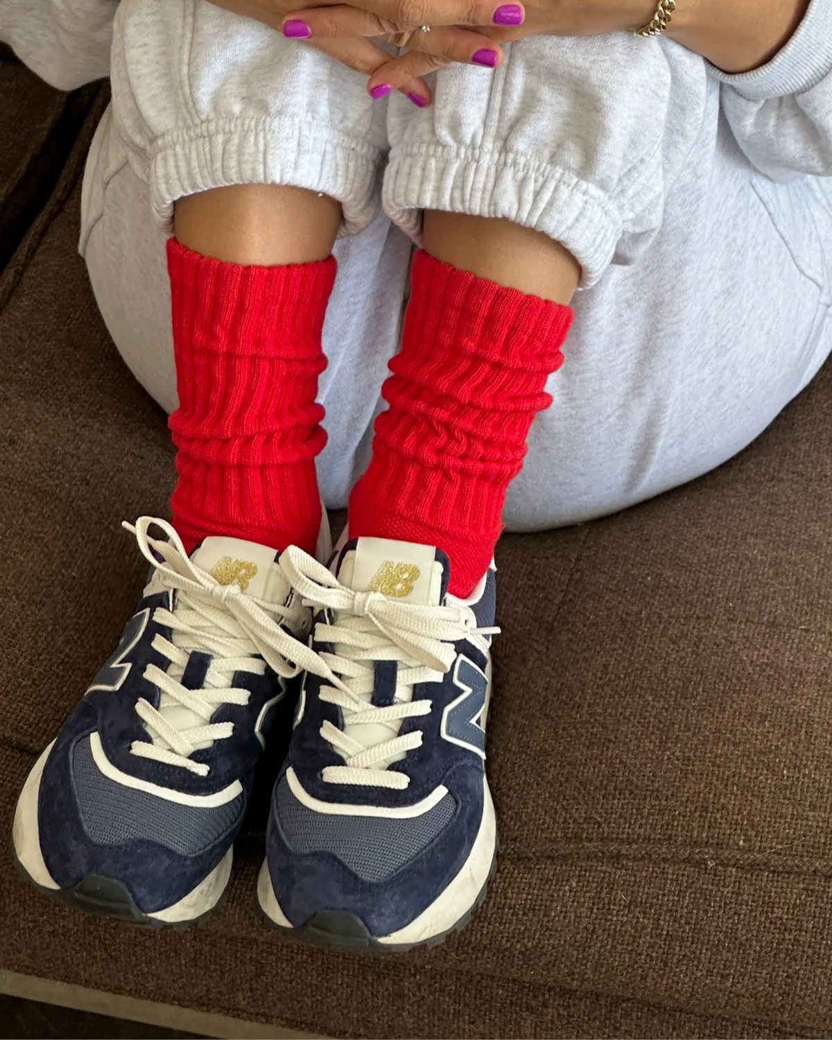 socks - ballet - strawberry