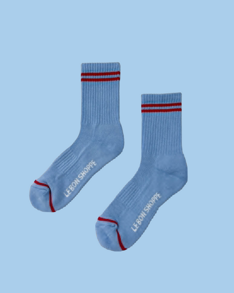 socks - boyfriend - ciel blue