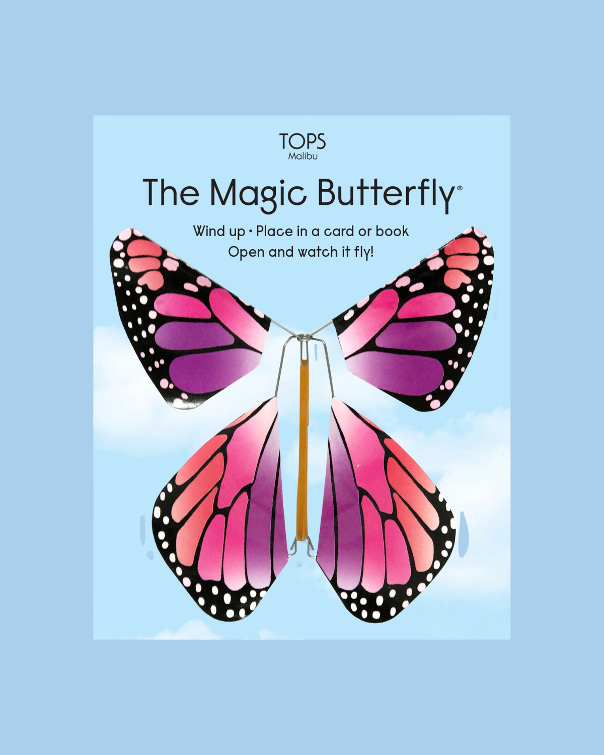 card surprise - magic butterfly