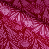 wrapping paper - 5 sheets - suffolk angels plum pudding