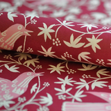 wrapping paper - 5 sheets - songbird bramble