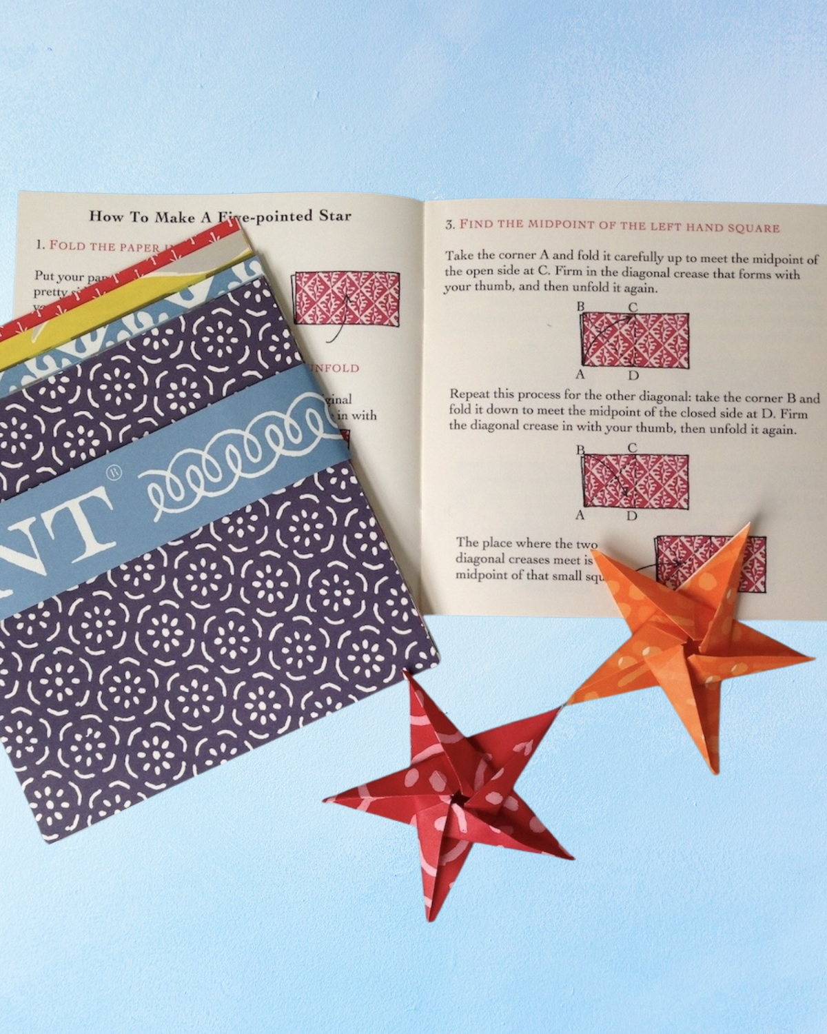 garland - origami star kit