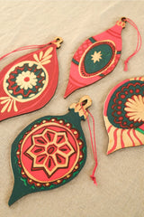 bauble wooden ornaments