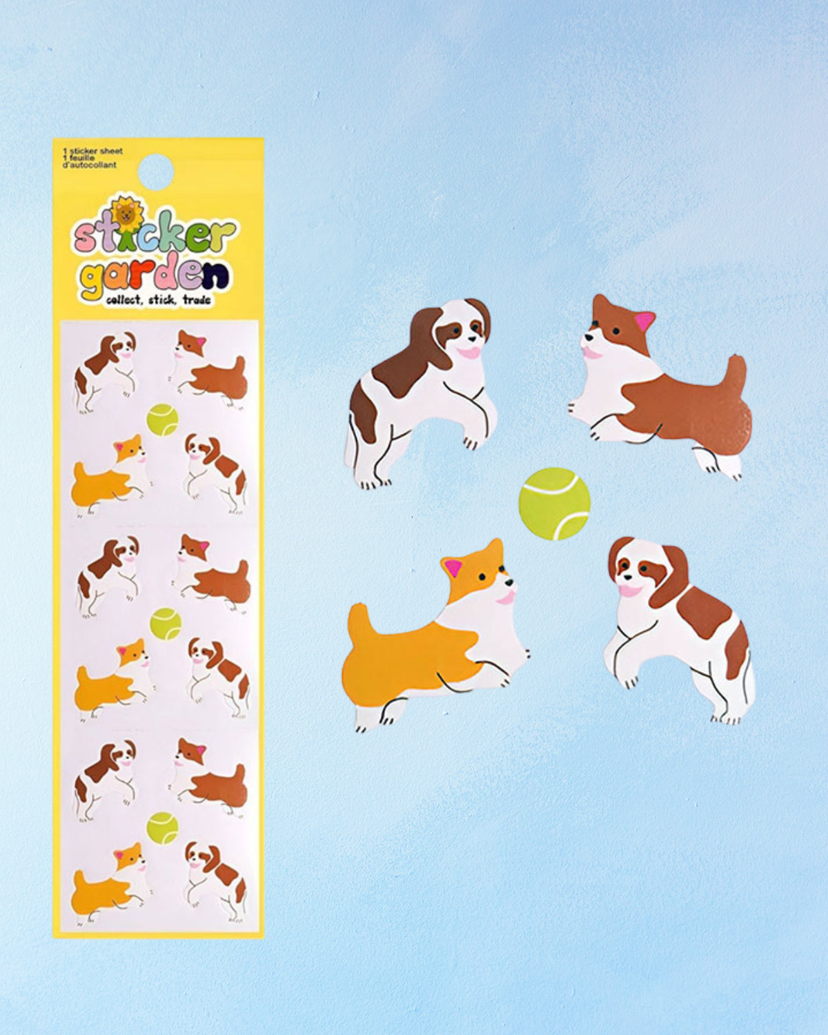 sticker sheet - dogs