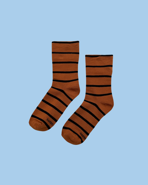 socks - wally - camel