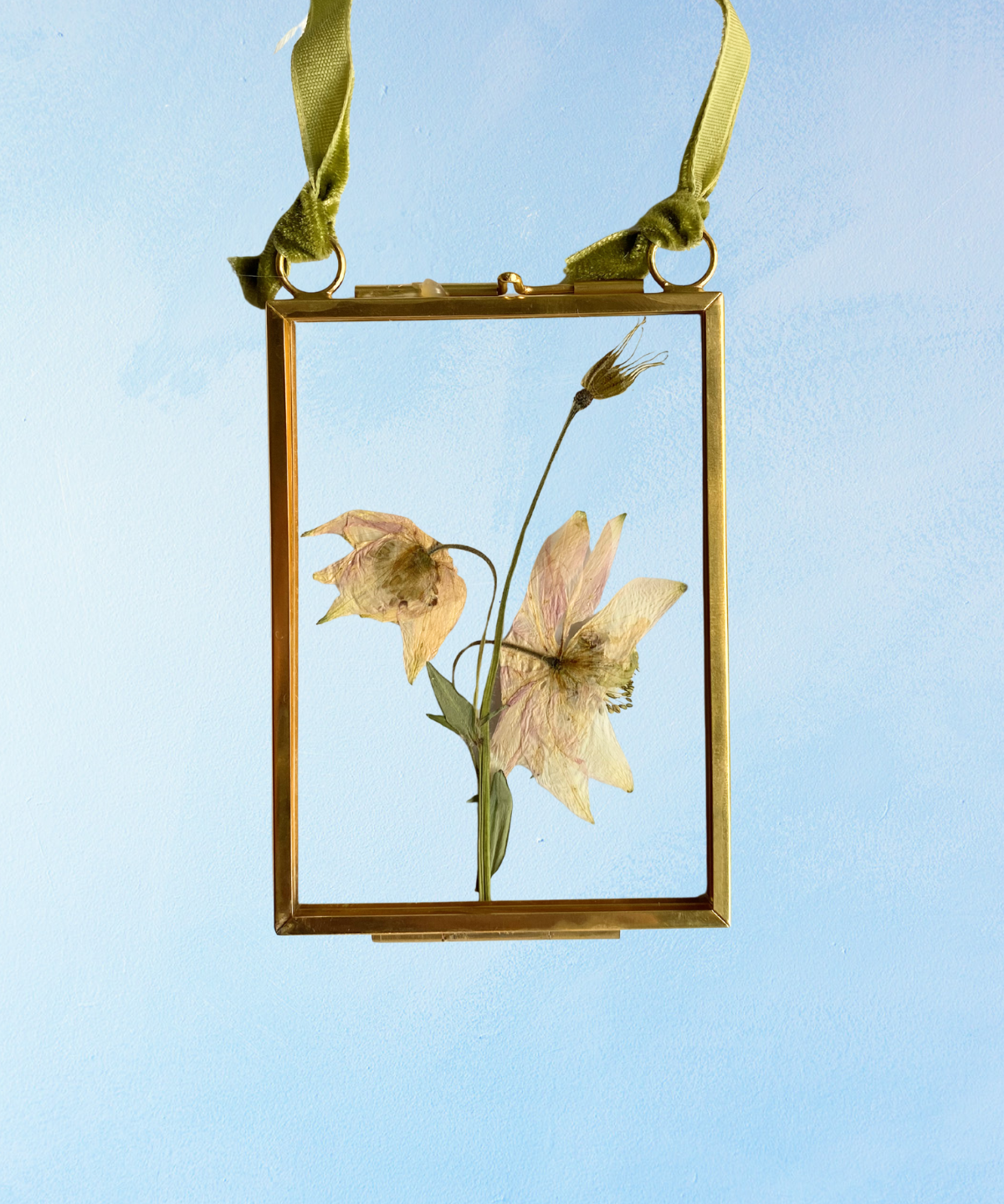 ornament - pressed flower (multiple styles)