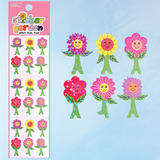 sticker sheet - flowers
