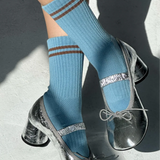 calcetines - novio - azul pastel