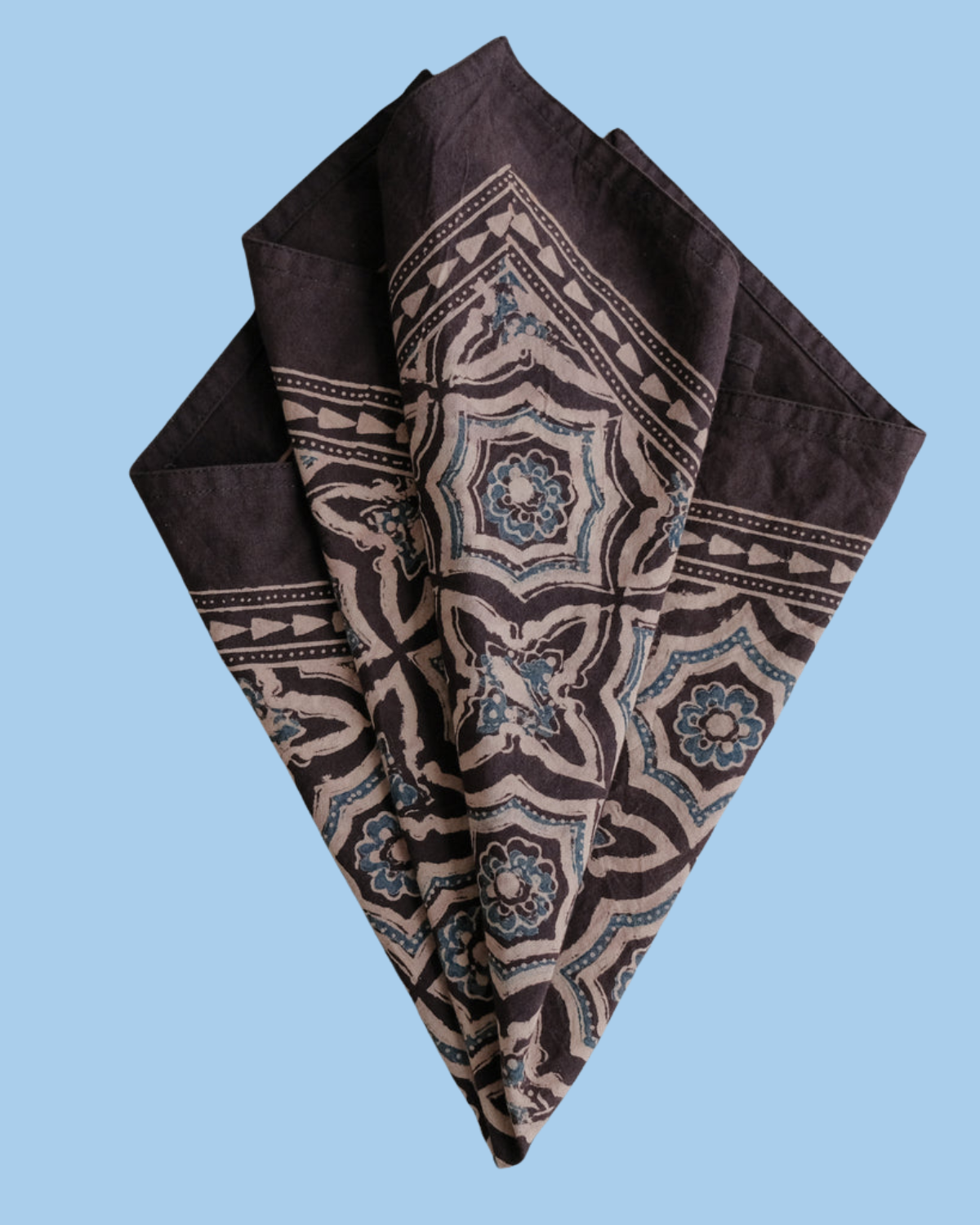 napkins - ajrakh kaleidoscope (set of two)