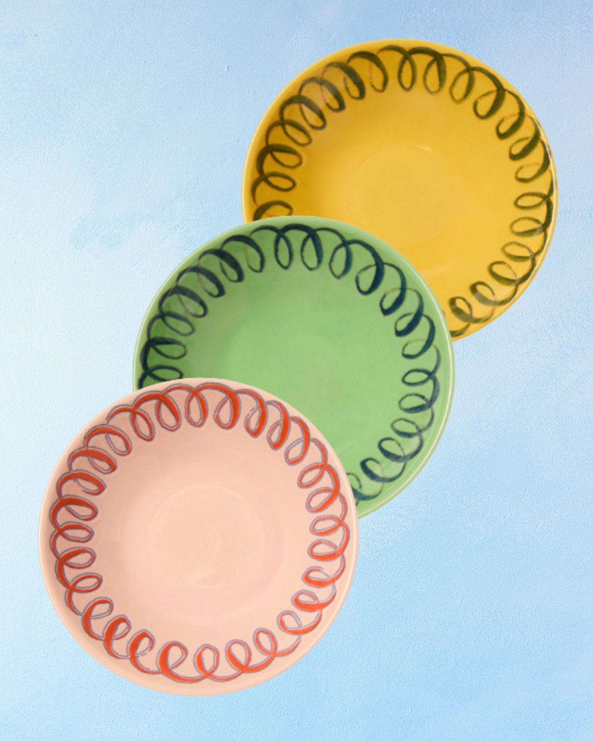 ceramic - amalfi soup bowl (multiple styles)