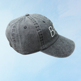 baa hat - black & white