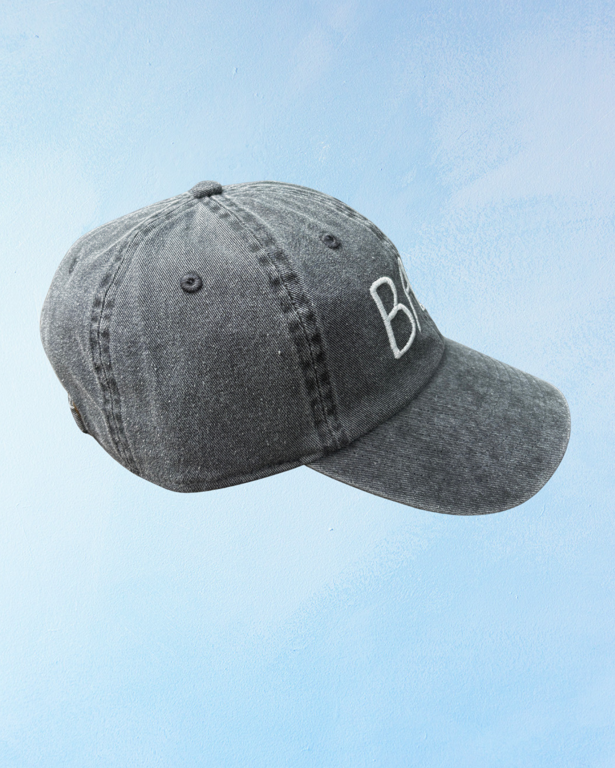 baa hat - black & white