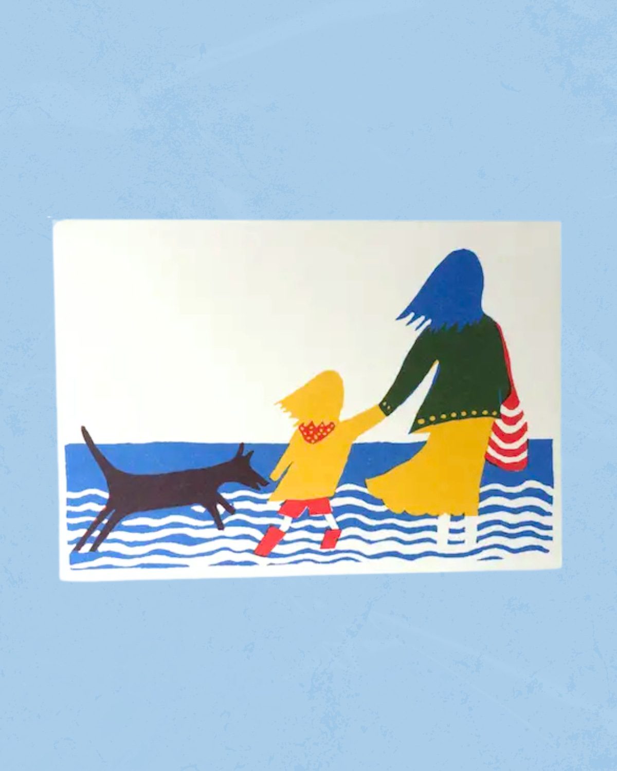 greeting card - whale watching