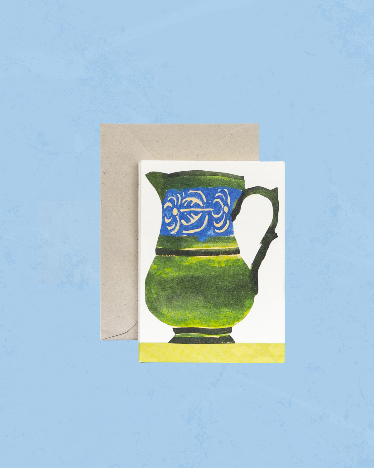 greeting card - four jugs