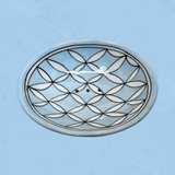 soap dish - oval  -  blue pottery (multiple styles)