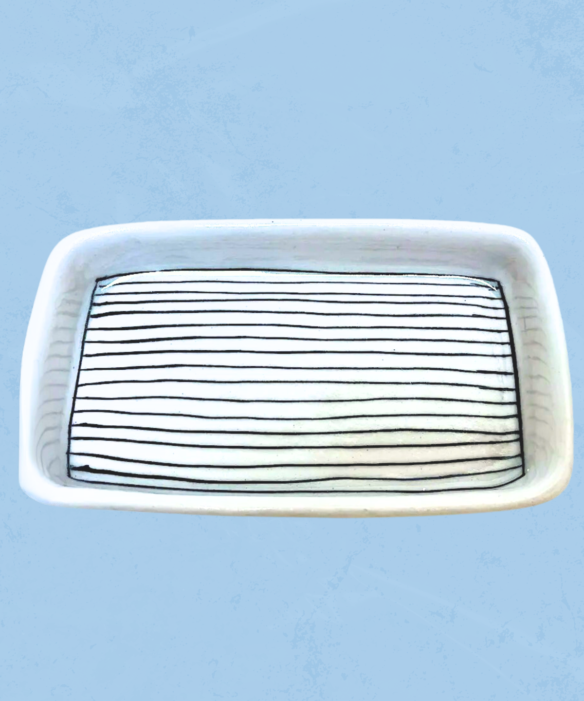 trinket dish - blue pottery (multiple styles)