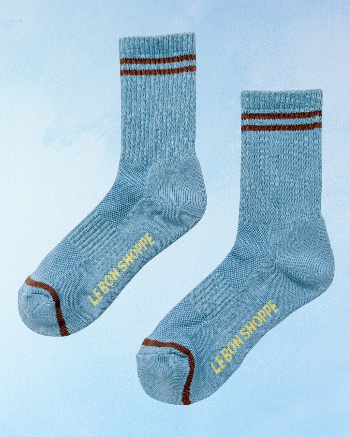 socks - boyfriend - powder blue