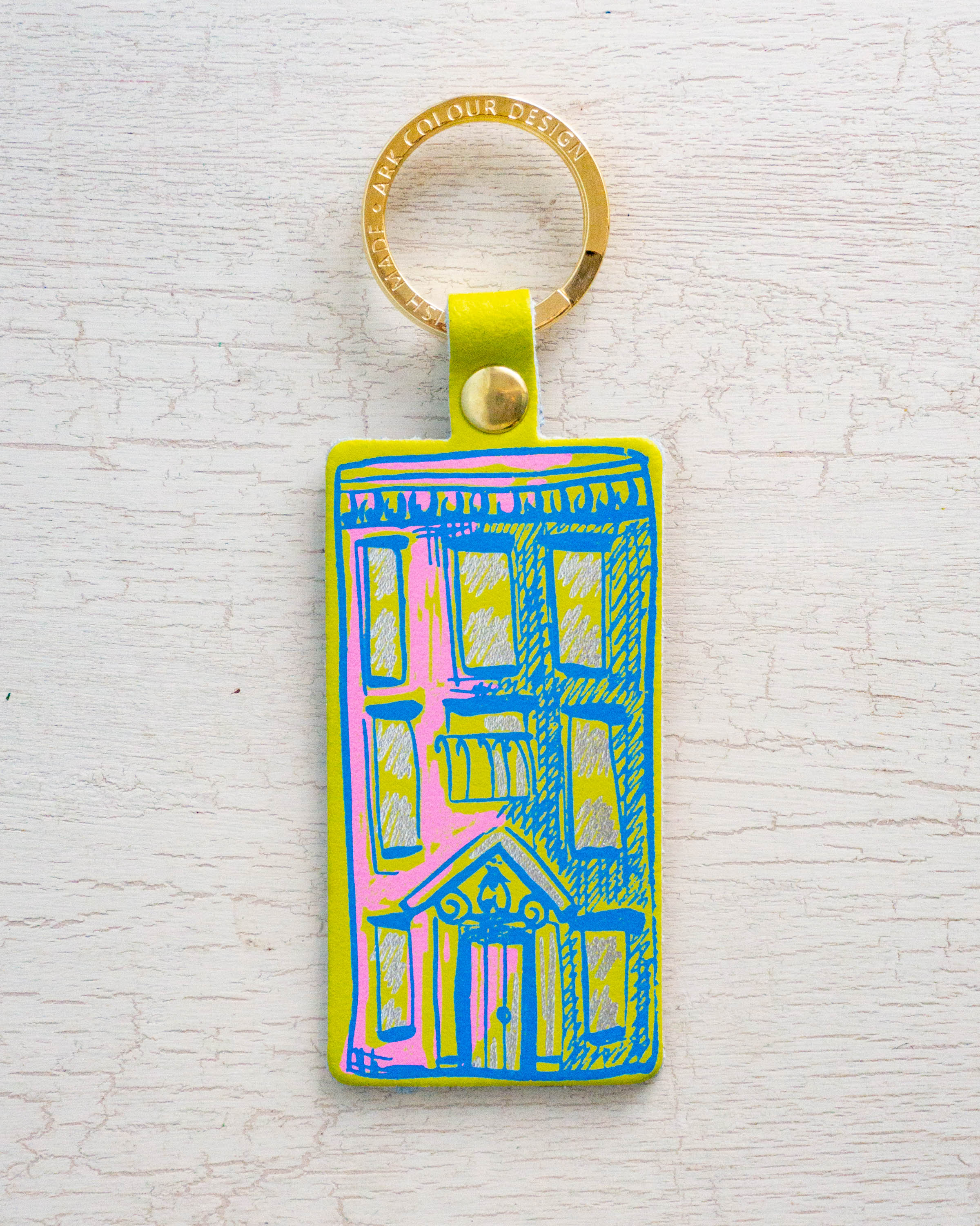 keychain - apartment building