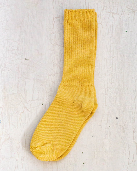 socks - cotton dijon yellow