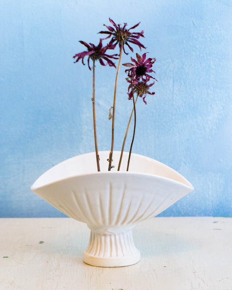ceramic bowl vase