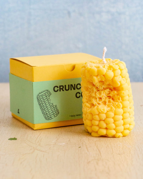 candle - crunched corn