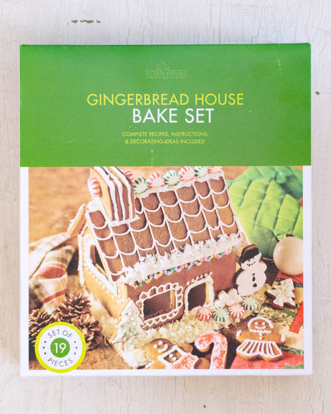 gingerbread house cookie cutter kit