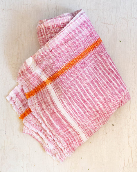 kitchen towel - rustic pinks (assorted)