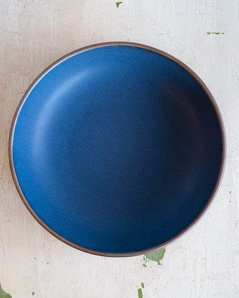 weeknight serving bowl - blue ridge