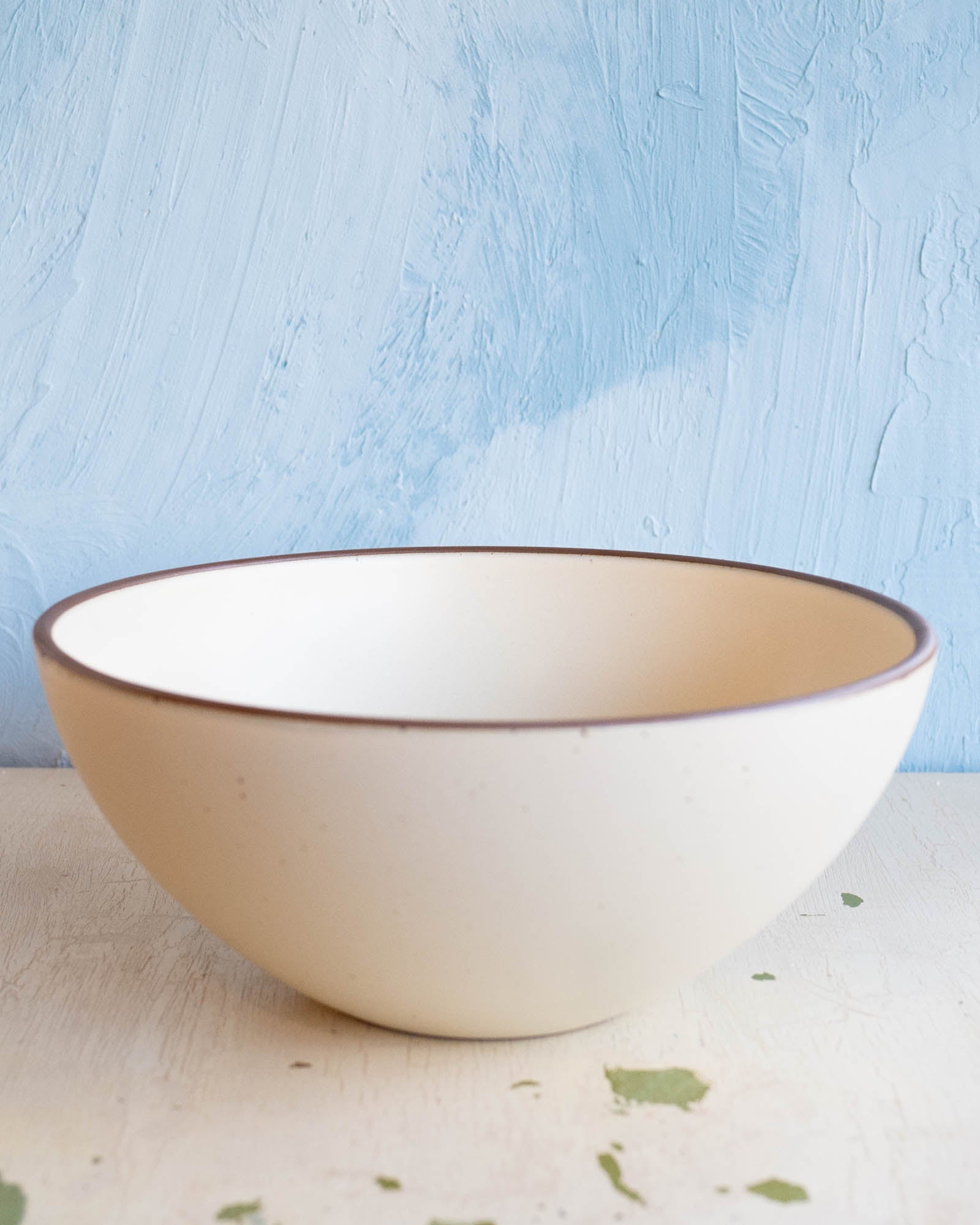 mixing bowl - panna cotta