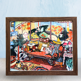 print - Peinture murale du Baa Baazaar