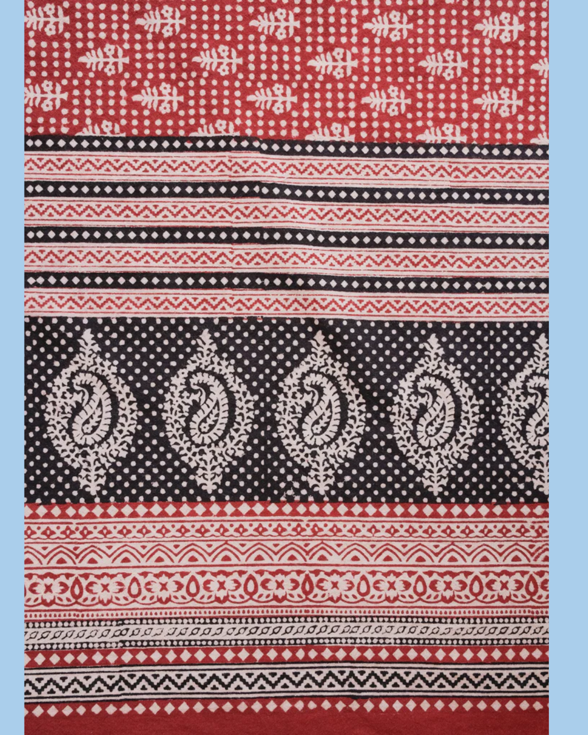 rectangle tablecloth - bagh madder garden