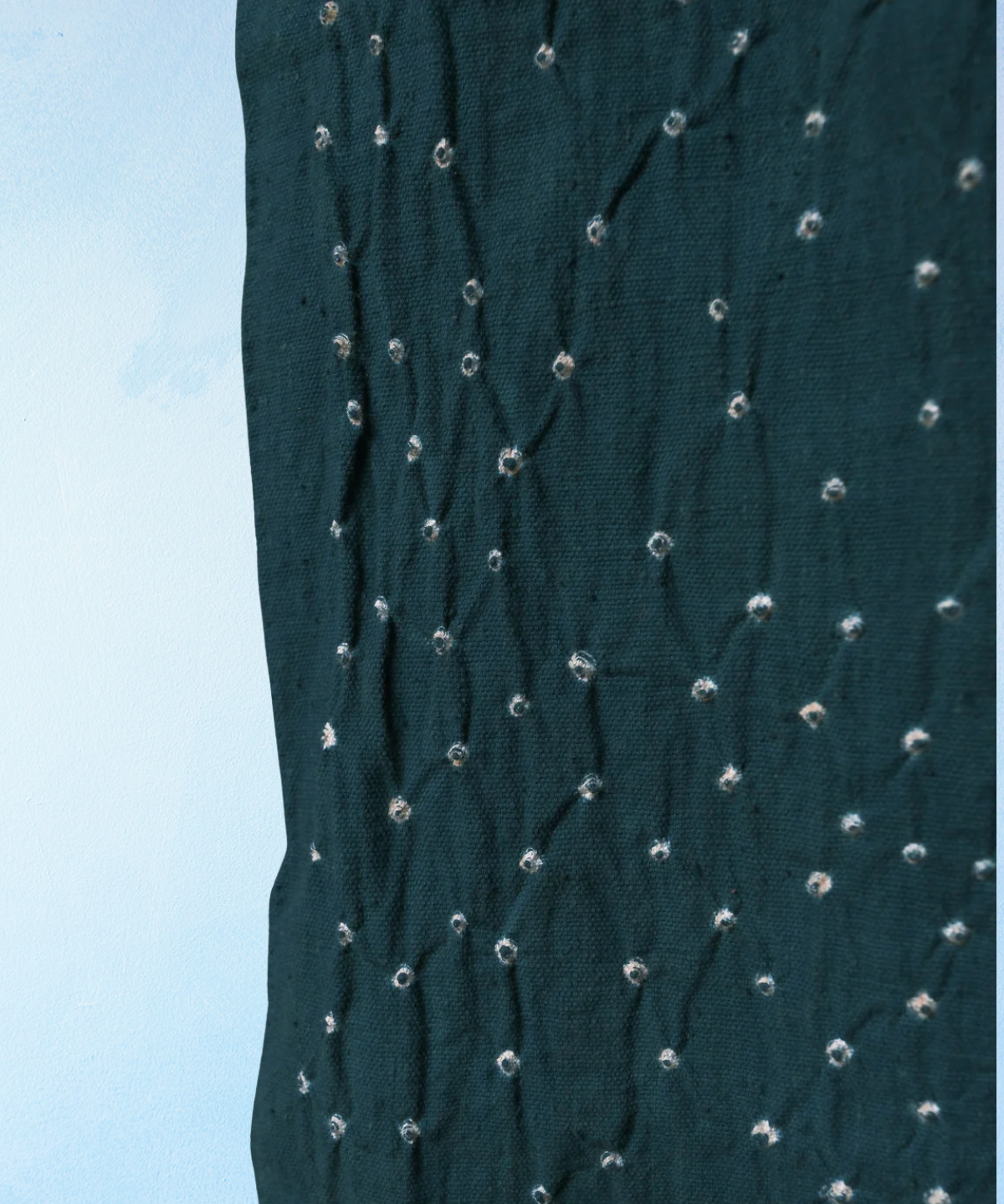 table runner - bandhani: juniper