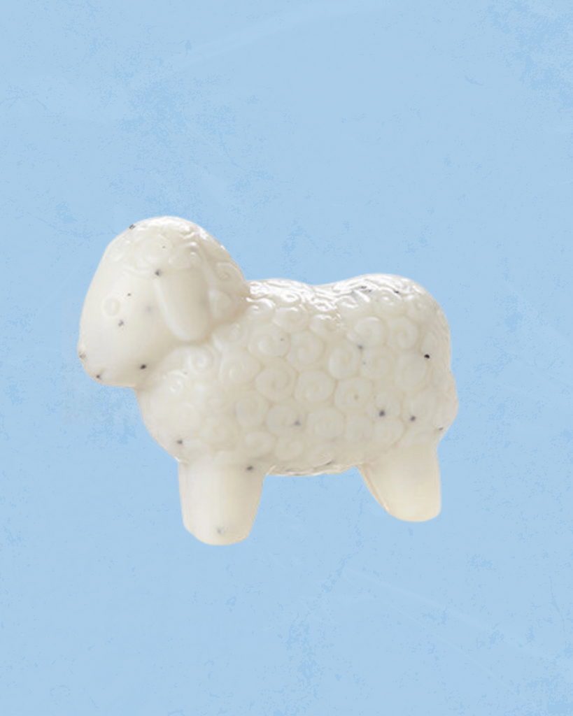 soap - large poppy seed sheep