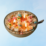candle - food: lucky charms bowl
