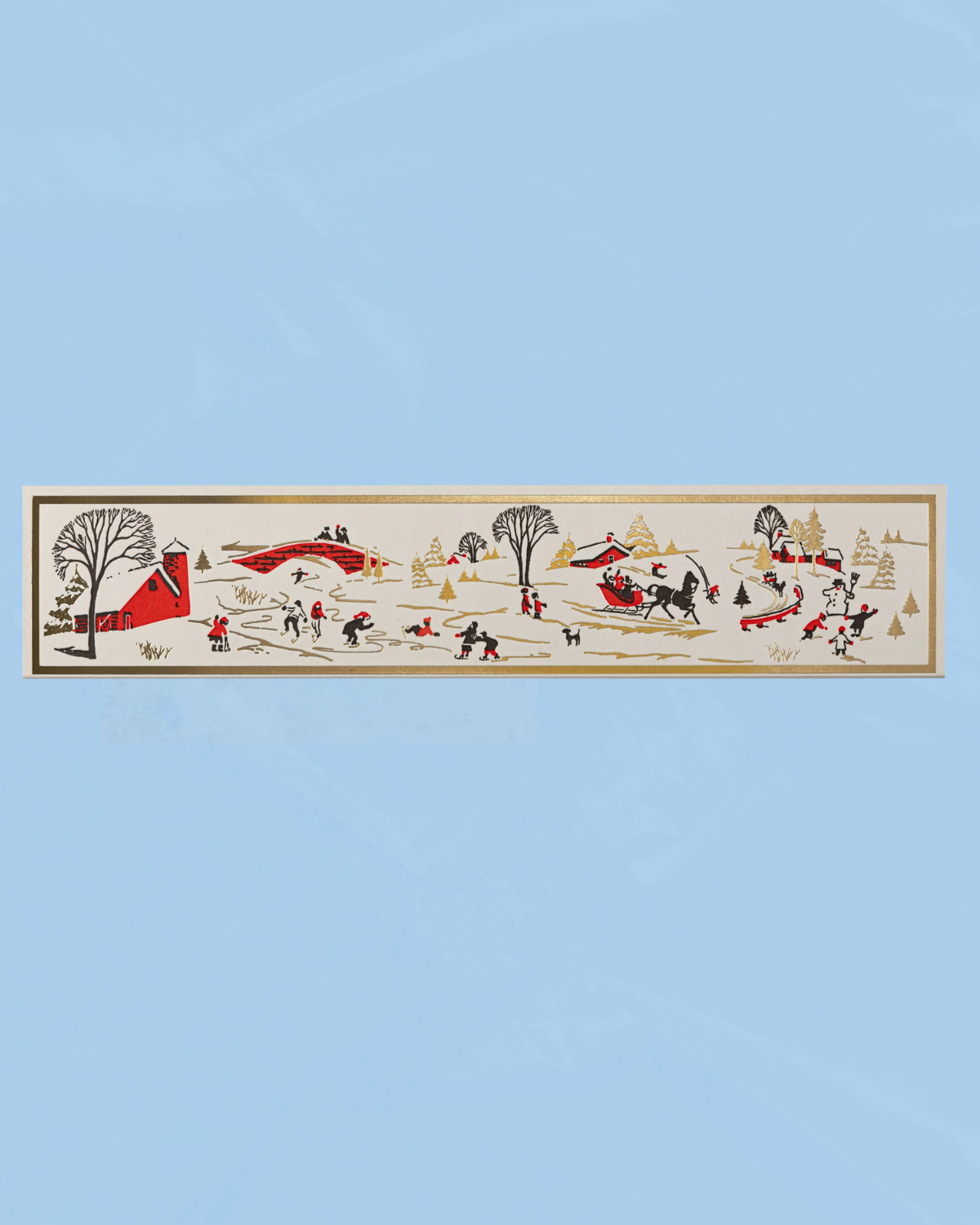 fancy matches - winter snowscape