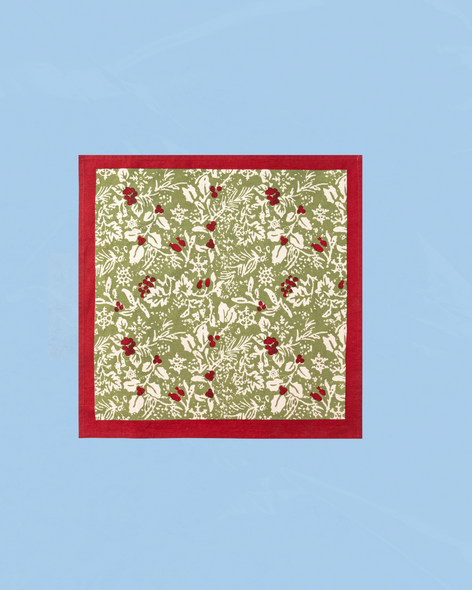 napkins - holly (set of two)