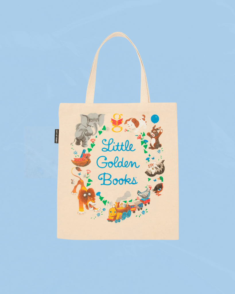 adult tote bag - little golden books