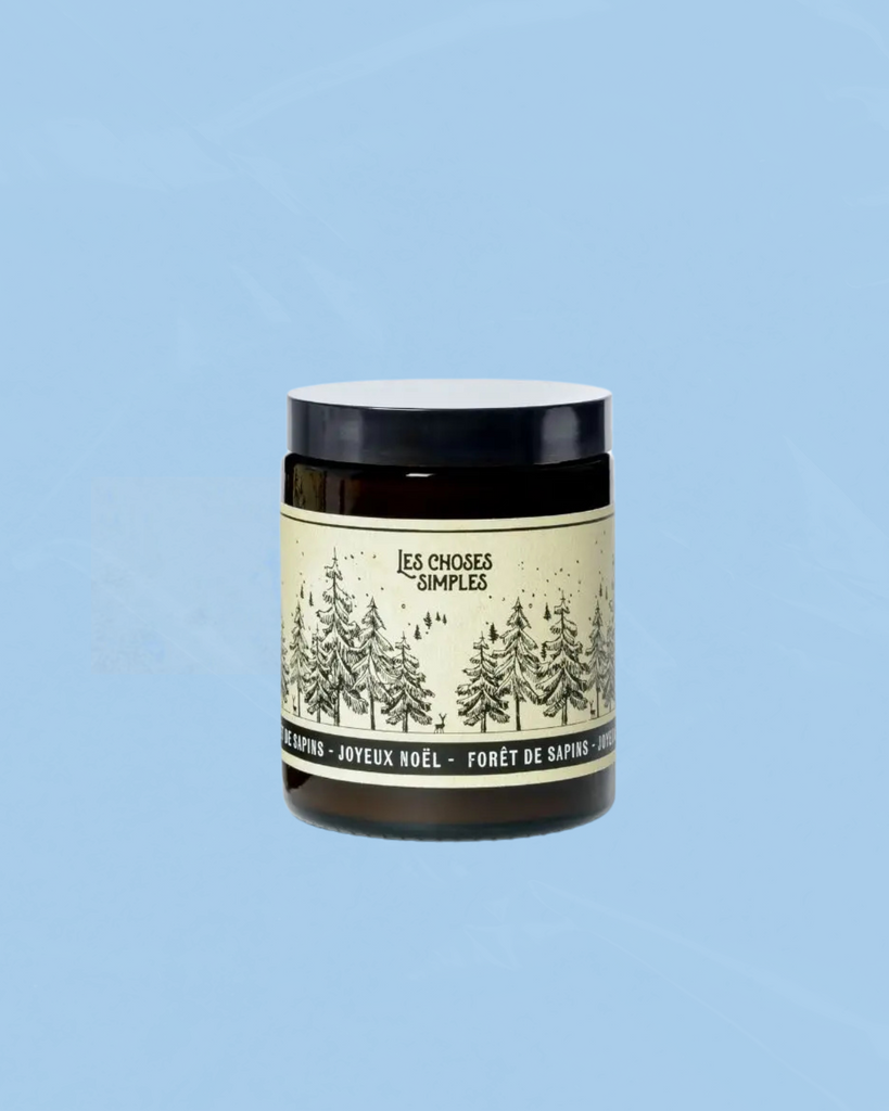 soy-wax candle - foret de sapins (christmas tree)