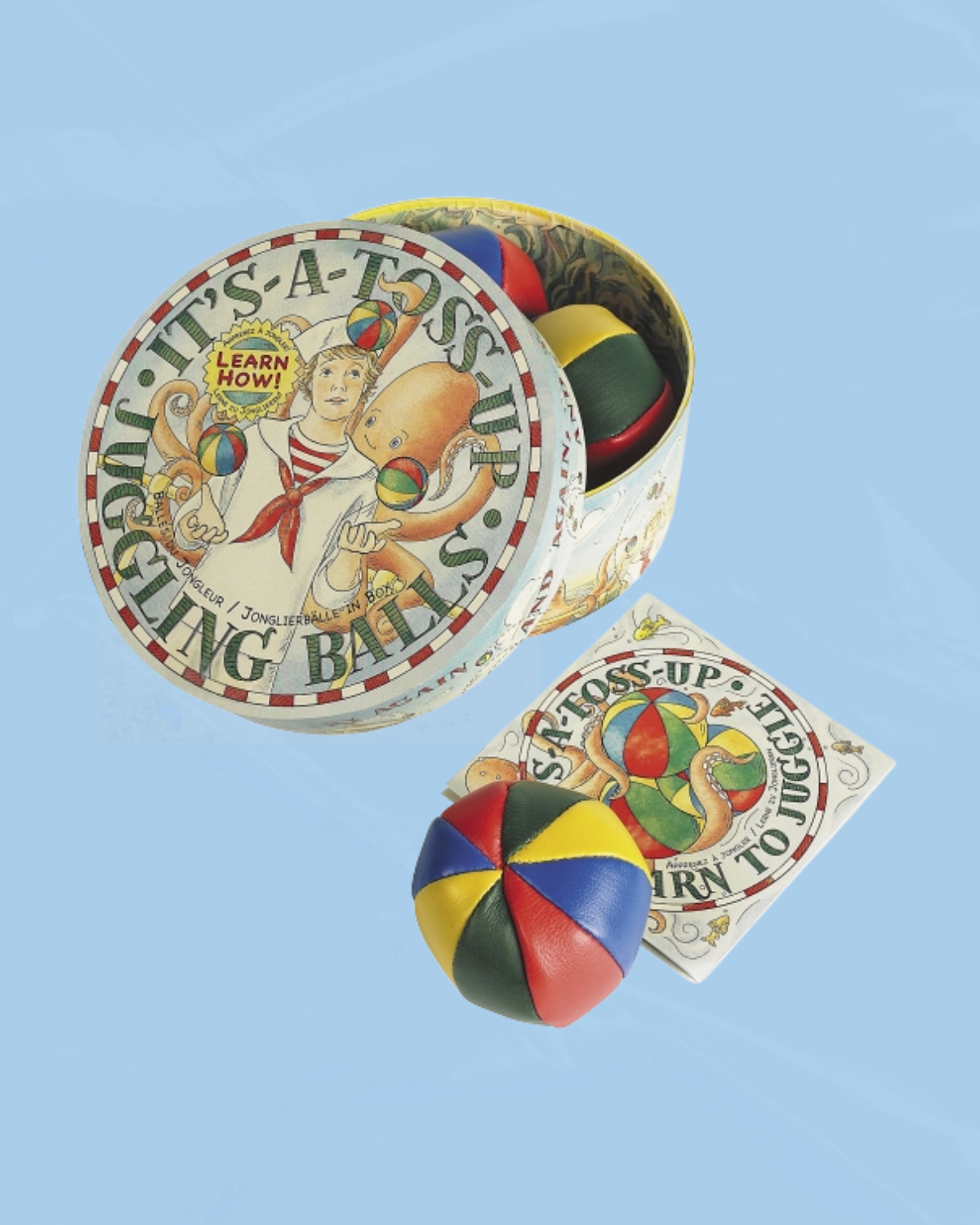 it's a toss up - juggling balls