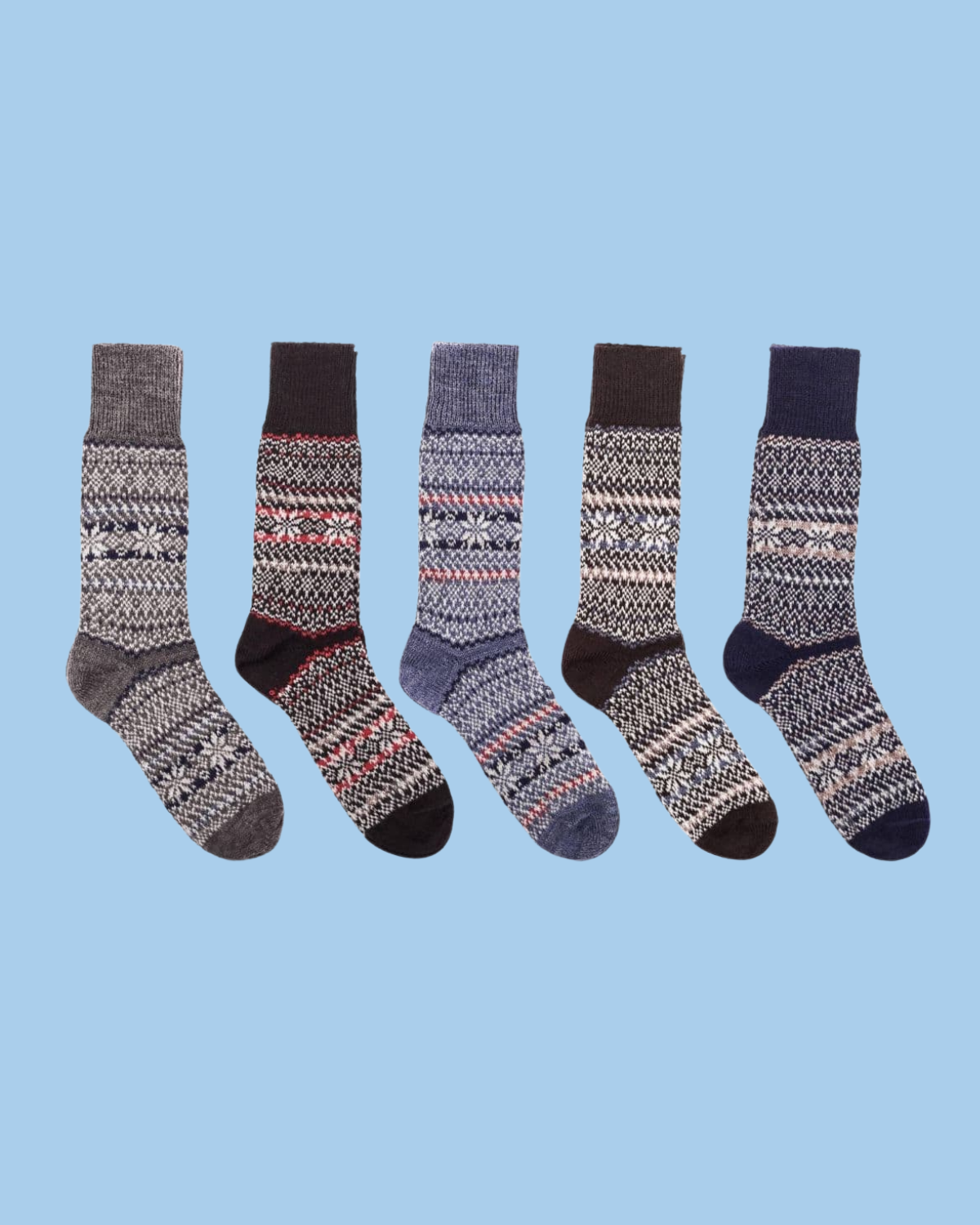 socks - merino wool sigrid (multiple styles)