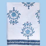 tablecloth - lotus navy