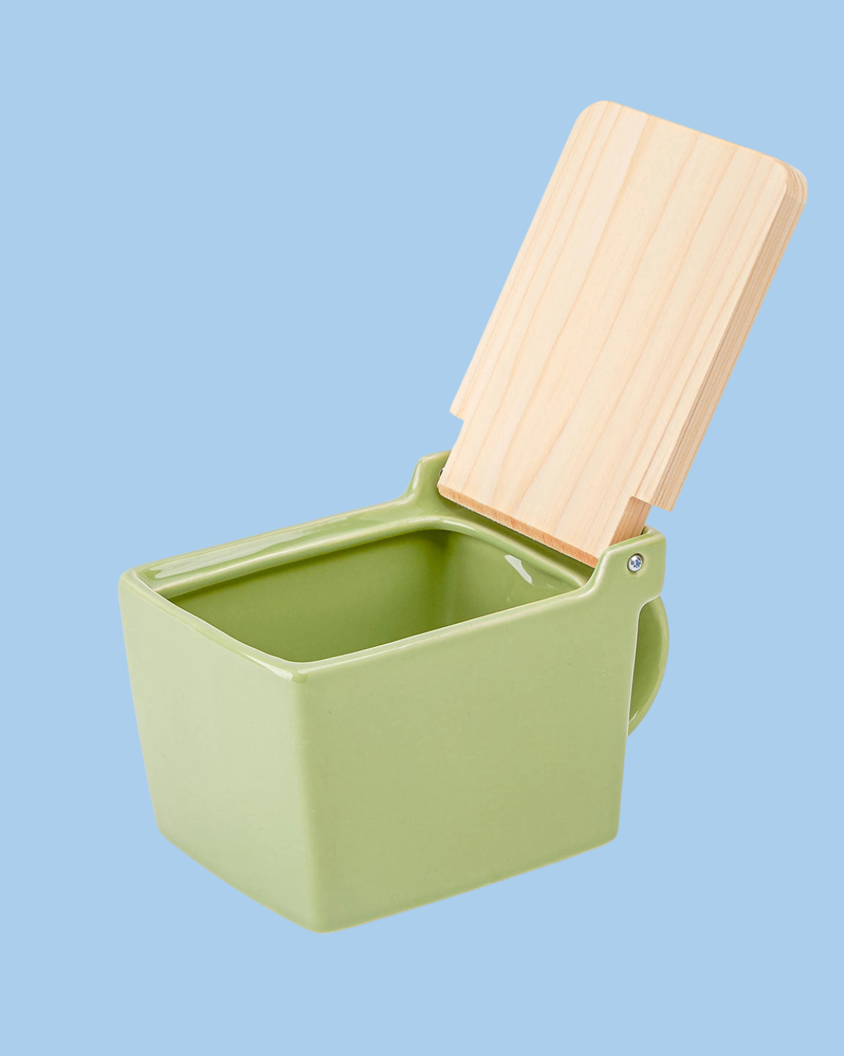 ceramic salt cellar - artichoke