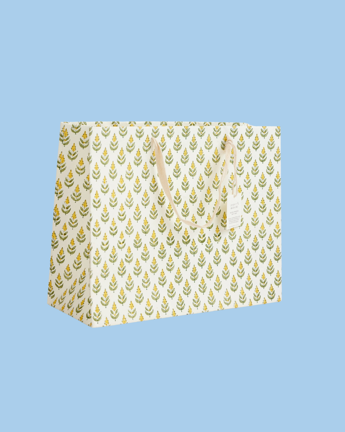 large gift bag - yellow (multiple styles)