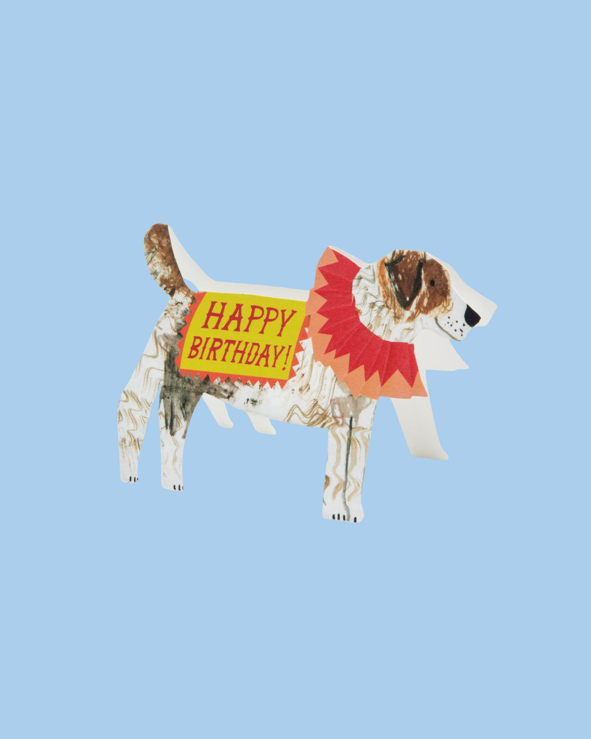 greeting card - jack russell terrier (stand-up)