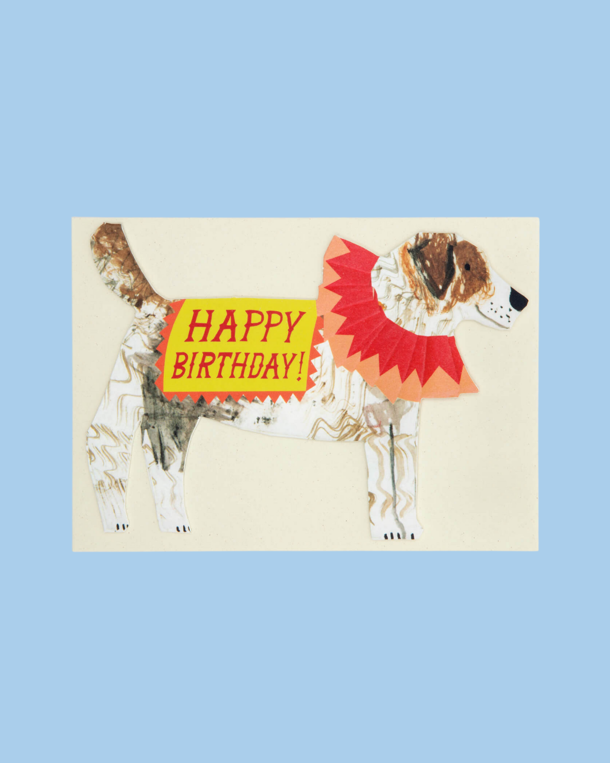 greeting card - jack russell terrier (stand-up)